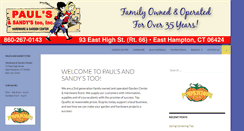 Desktop Screenshot of paulsandsandys.com