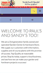 Mobile Screenshot of paulsandsandys.com